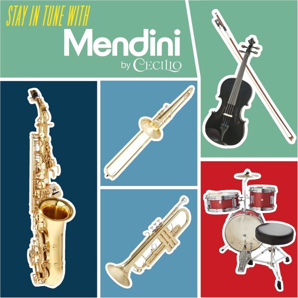 Mendini By Cecilio Violin For Beginners, Kids & Adults - Beginner Kit For Student w/Hard Case, Rosin, Bow - Starter Violins, Wooden Stringed Musical Instruments - Image 10